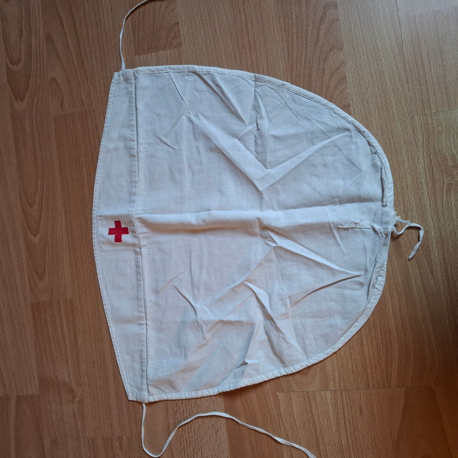 Origineel WO2 WW2 Duits DRK Helferin hoofdkapje, Verzamelen, Ophalen of Verzenden, Kleding of Schoenen