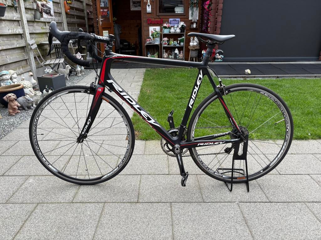 Ridley koersfiets, Carbon, 10 tot 15 versnellingen, Heren, Zo goed als nieuw