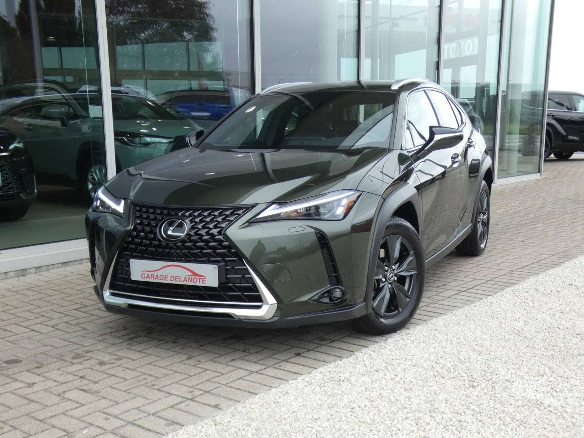 Lexus UX 250H Hybrid Business line +LEDER +Zetelverwarming +, Autos, Entreprise, Noir, 5 places, Automatique