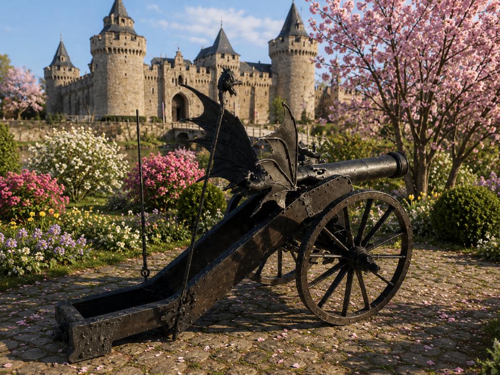 PROMO Canon dragon Décoration fonctionnelle, artisanat d'art, Enlèvement ou Envoi