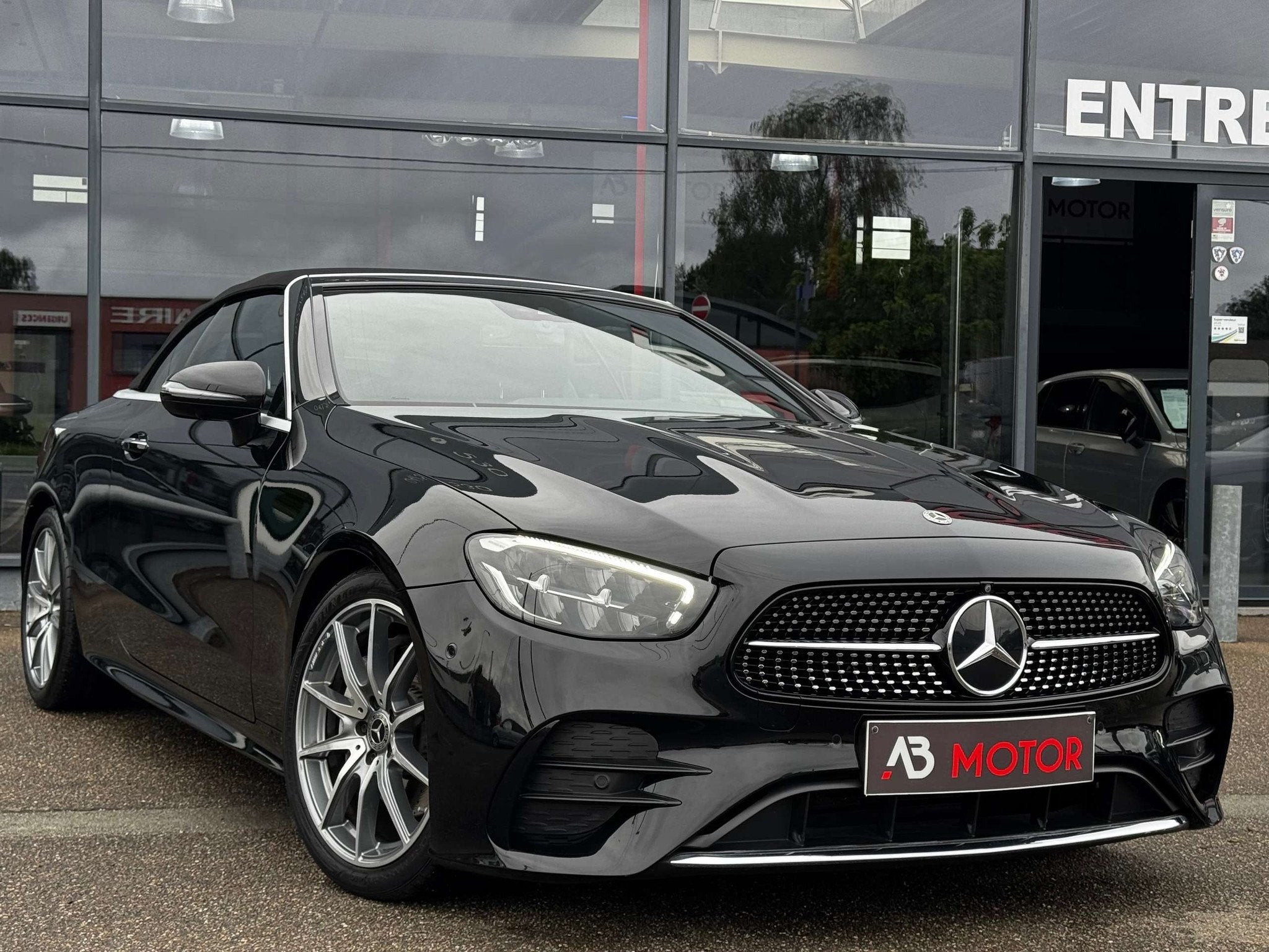Mercedes-Benz E-Klasse E220 Cabriolet E 220d PACK AMG FUL OP, Autos, Cuir, Achat, Euro 6, Entreprise