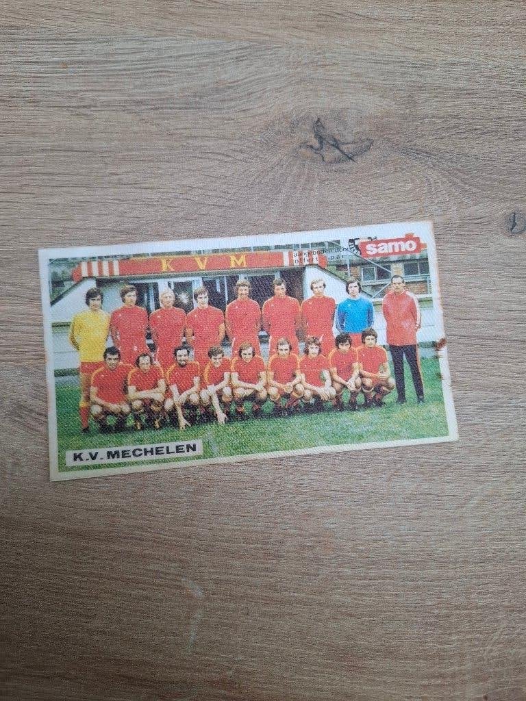 Satijnen foto Samo KV Mechelen, Verzamelen, Ophalen of Verzenden, Foto