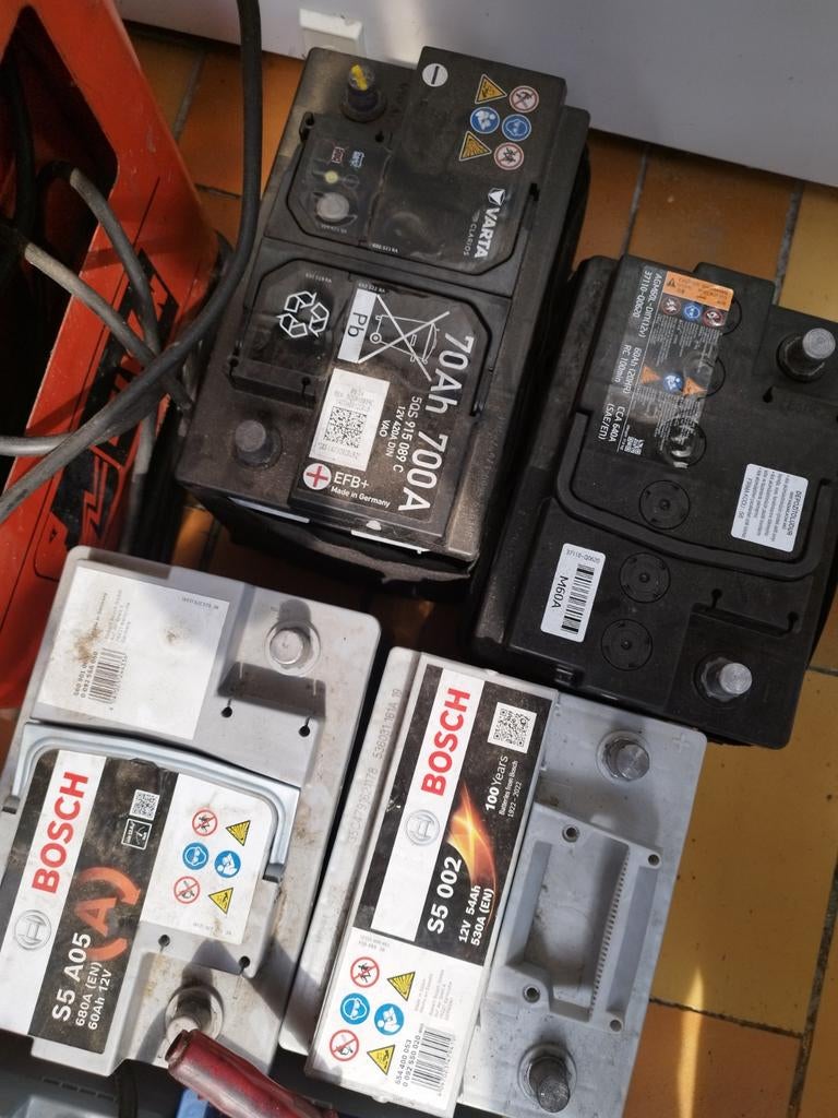 Auto battery, Ophalen