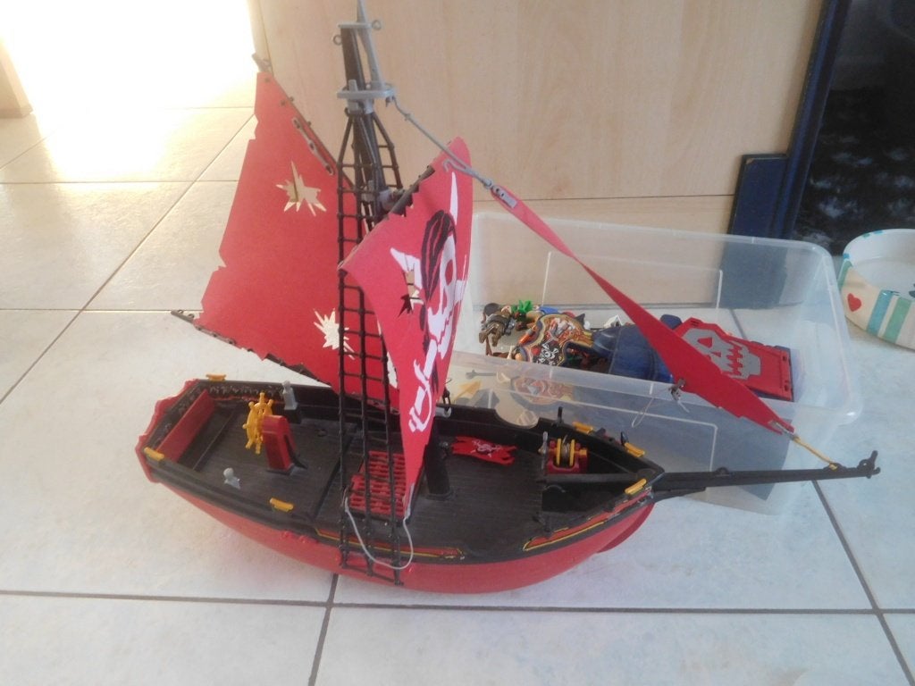 Lot de Playmobil, Enlèvement ou Envoi, Utilisé, Bateau