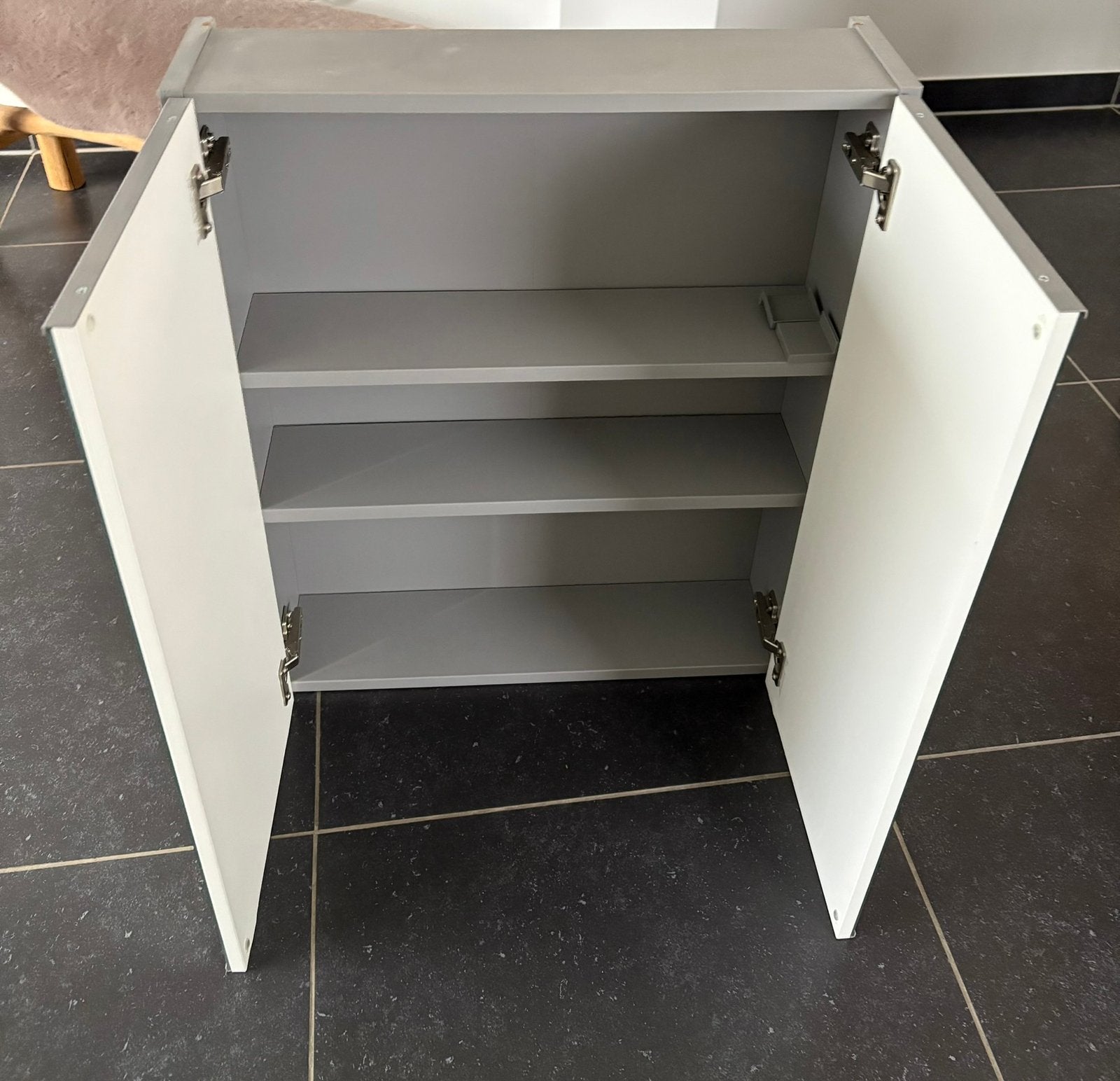 Spiegelkast hangkast badkamer kast meubel, Ophalen, Zo goed als nieuw, Spiegelkast