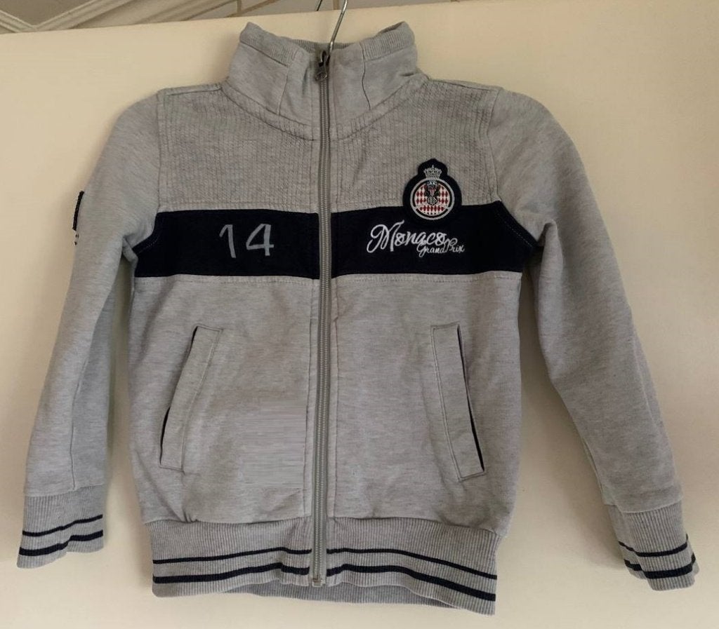 Gilet gris 104 (4 ans), Garçon, McGregor, Pull ou Veste, Enlèvement