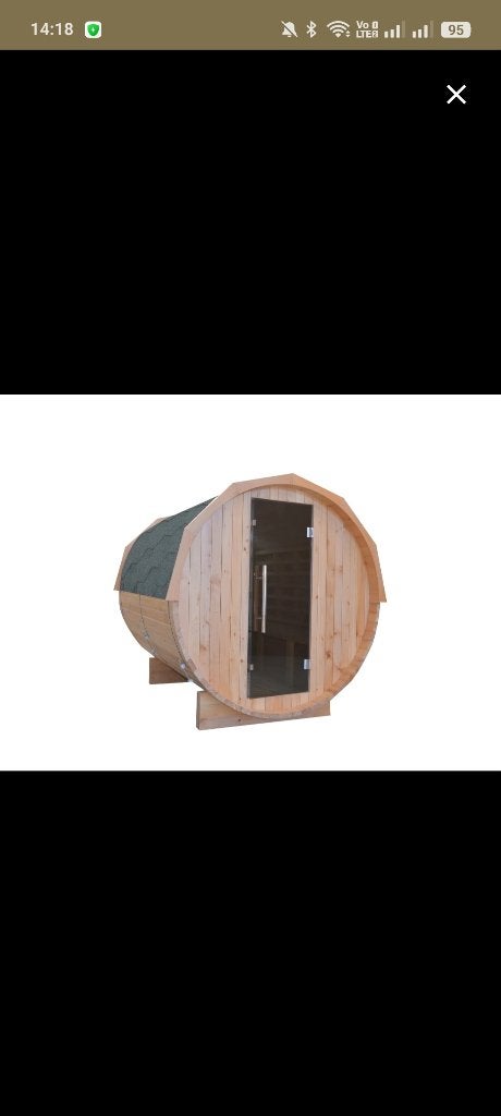 Barrel Sauna NIEUW, Ophalen, Nieuw