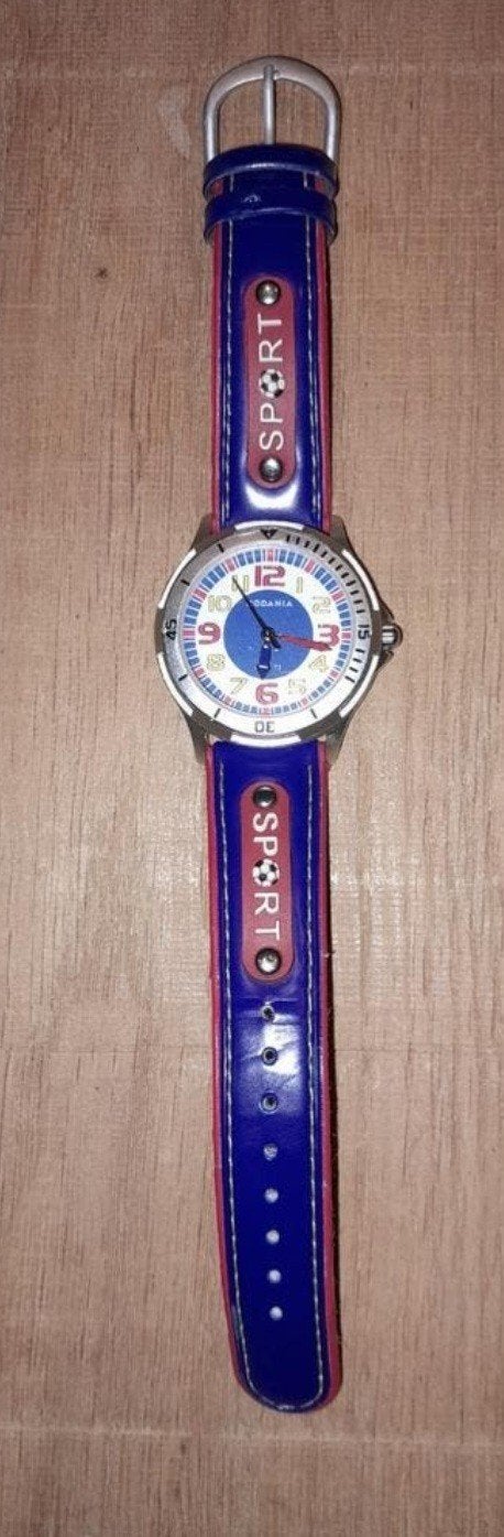 Kinderhorloge Rodania, Ophalen