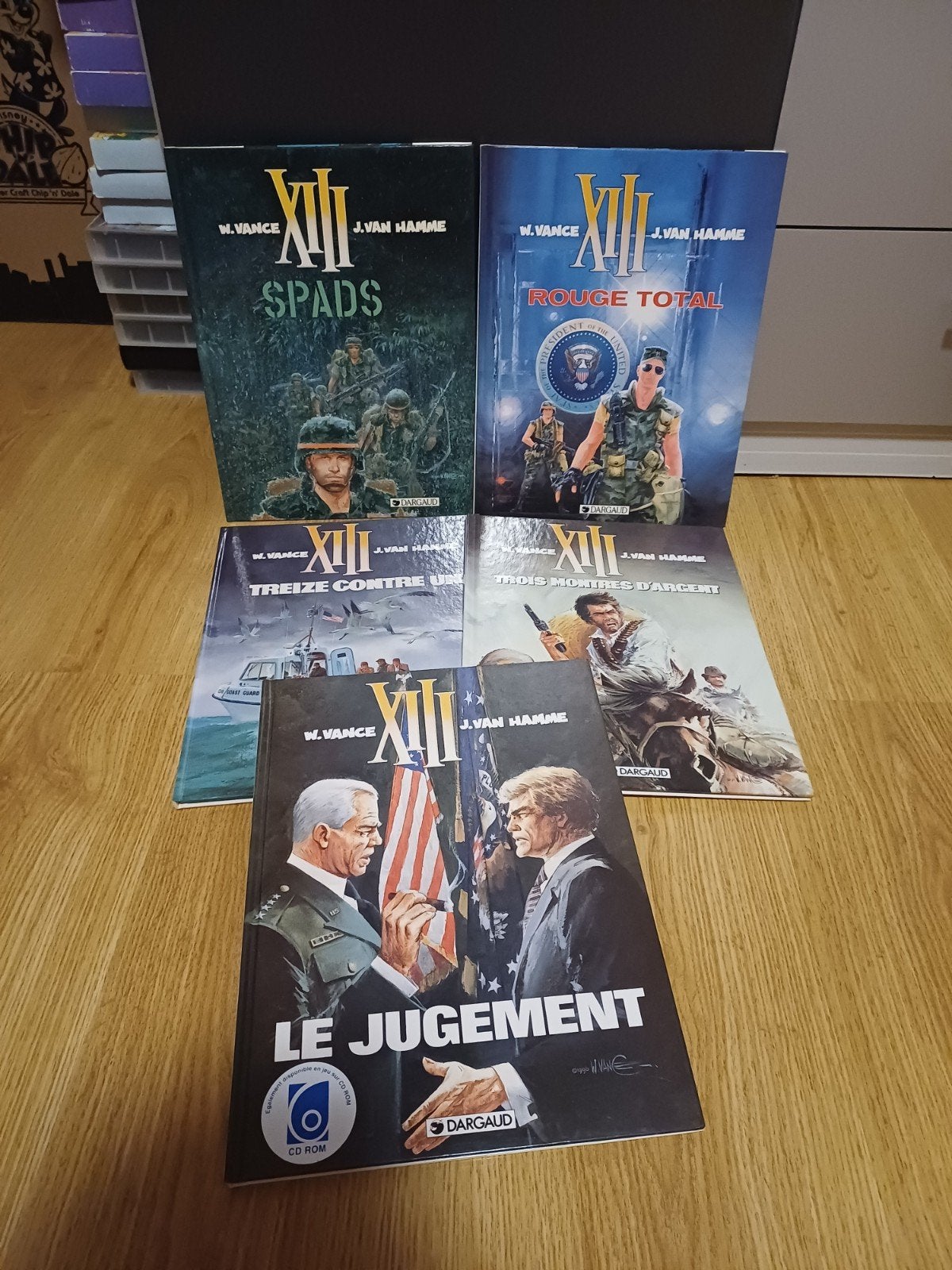 Bd XIII 4/5/8/11/12 EP, Boeken, Stripverhalen, Meerdere stripboeken, Ophalen of Verzenden, Zo goed als nieuw