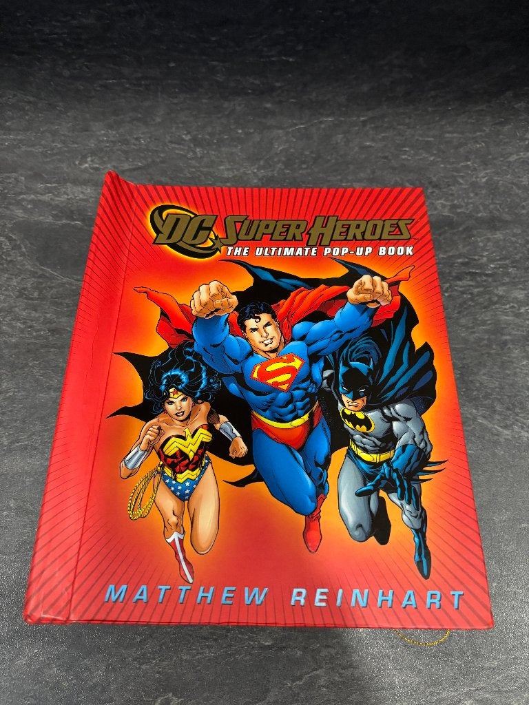 DC Super Heroes pop-up boek Matthew Reinhart, Verzamelen, Ophalen of Verzenden, Gebruikt