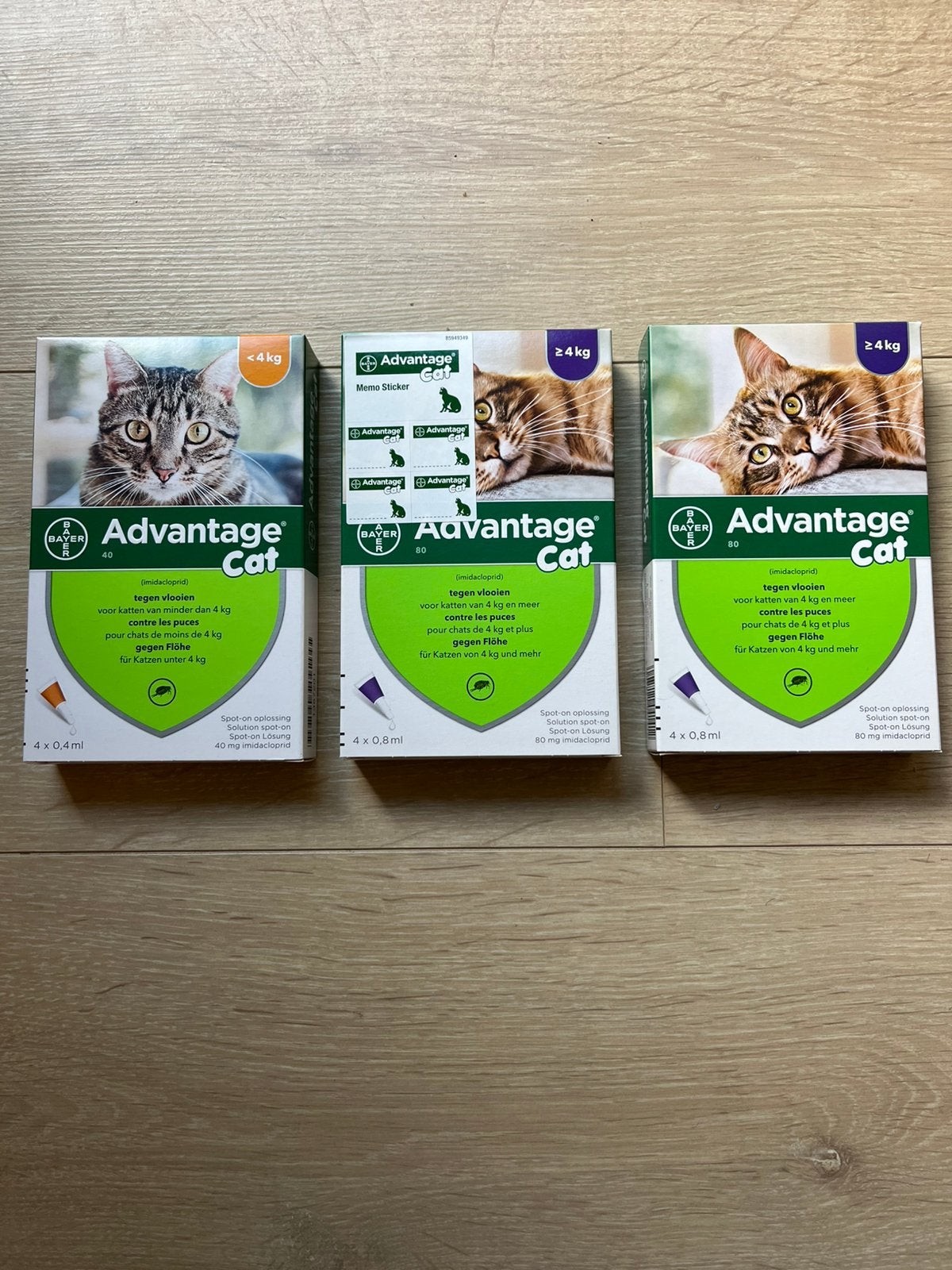 Advantage Cat - pipet tegen vlooien, Ophalen, Nieuw