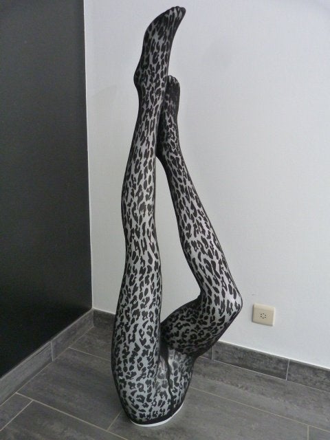 Paspop - onderlijf / benen - nylon kousen display, Ophalen, Zo goed als nieuw, Paspop