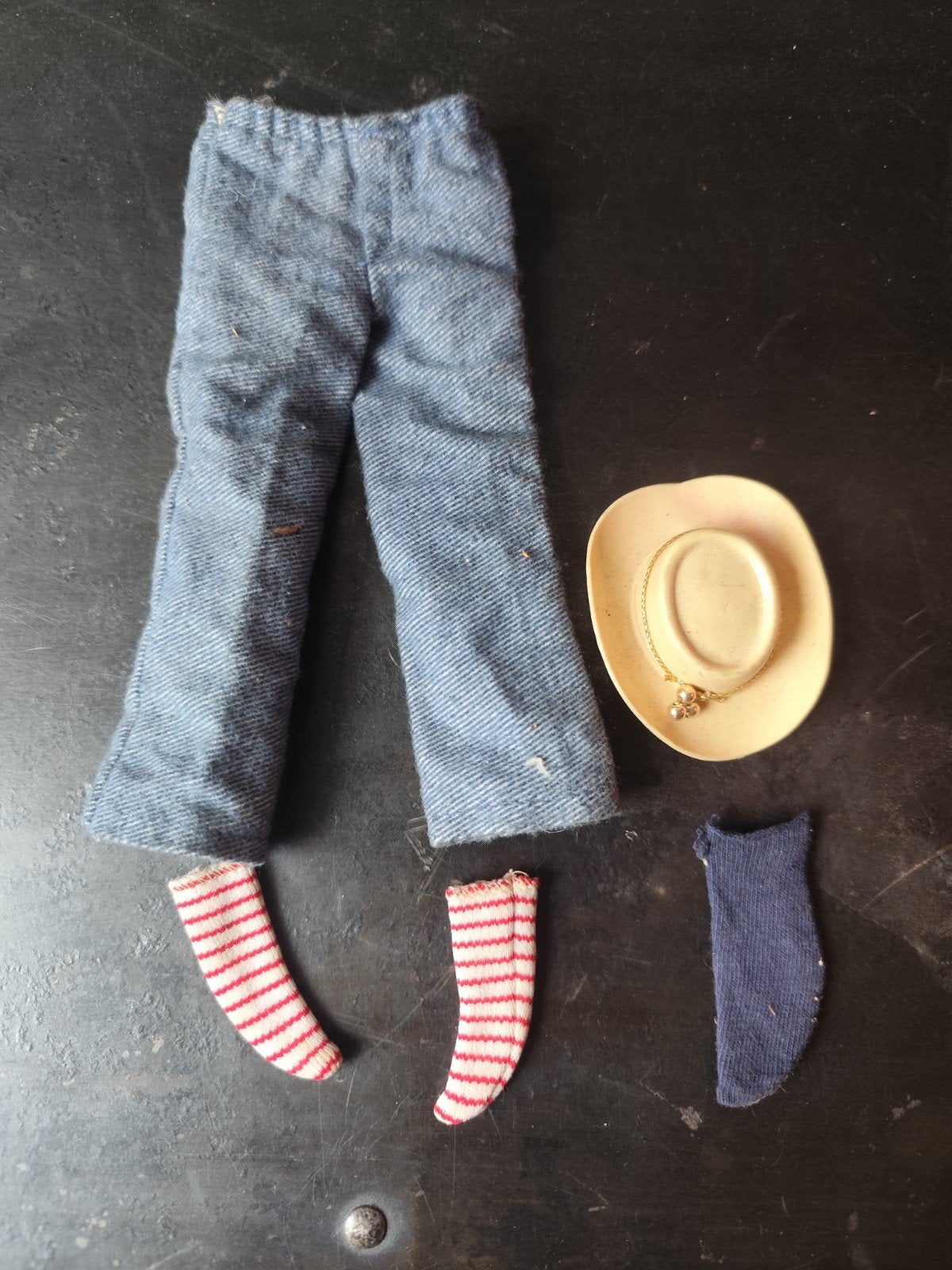 Set kleding en accessoires voor poppen zoals Ken of Big Jim, Verzamelen, Poppen, Pop