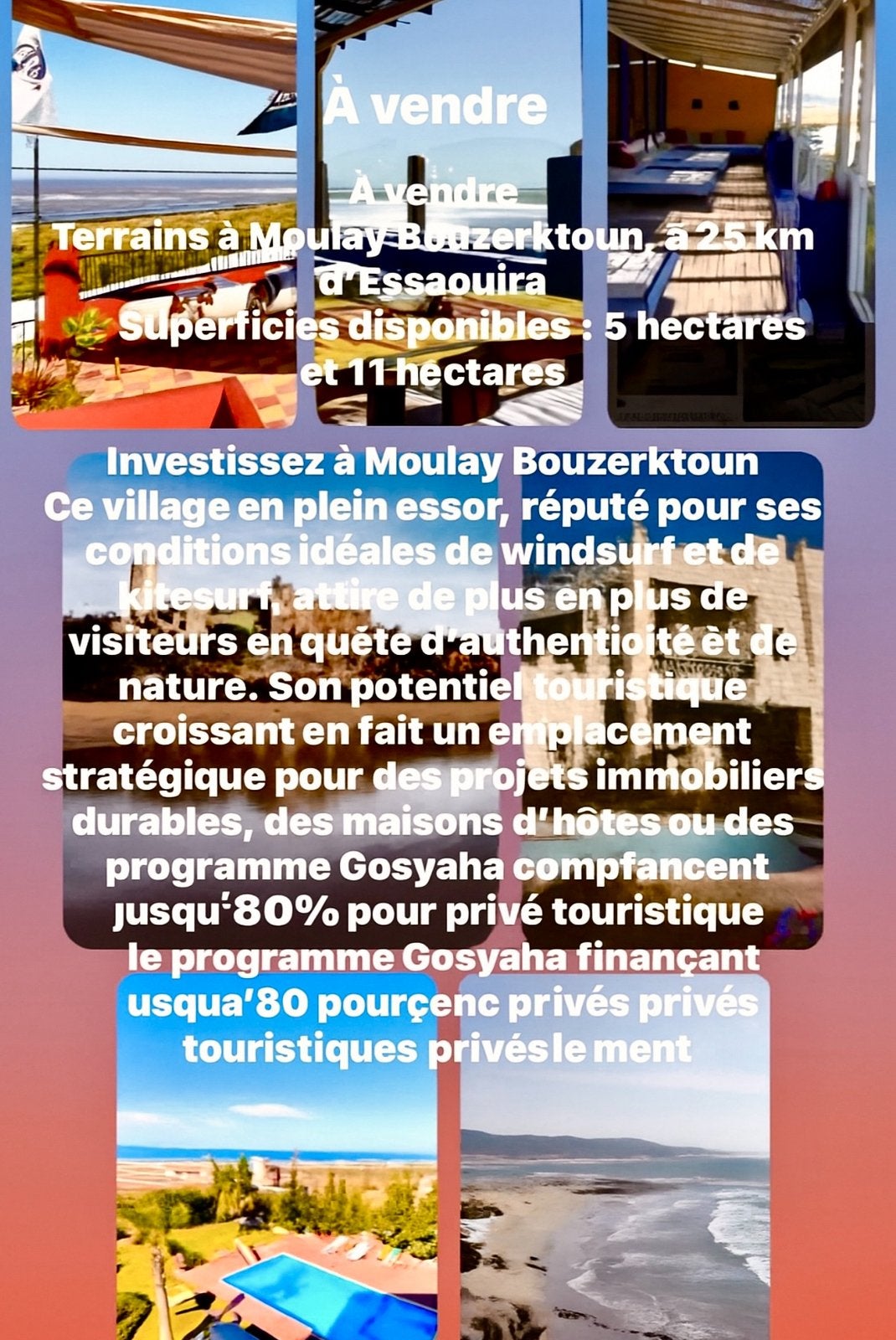 Terain a vendre Moulay Bouzerktoum, Vacatures, Vacatures | Thuiswerk