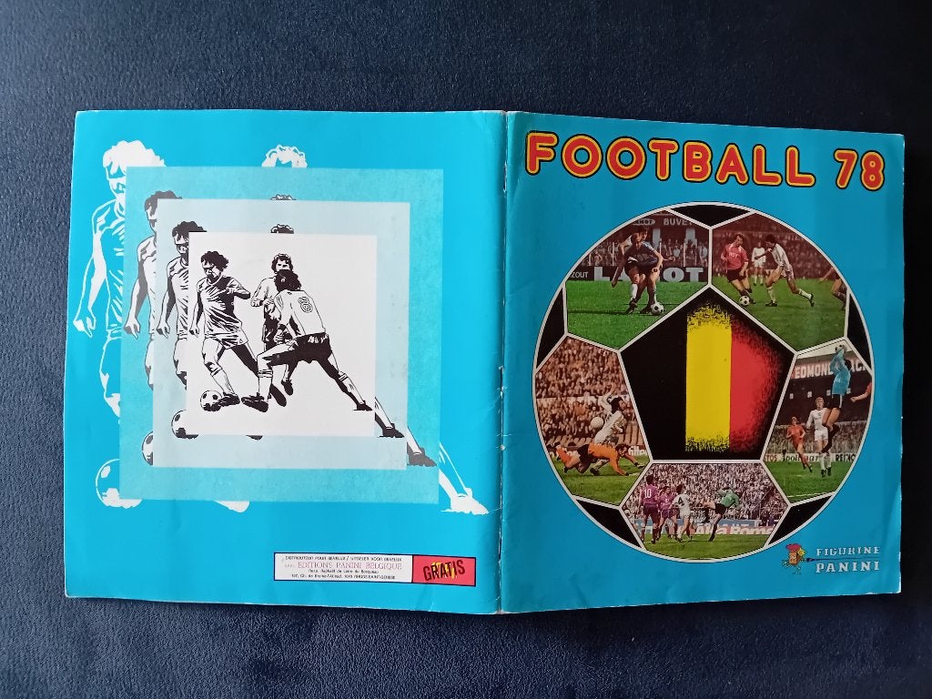 panini stickerboek Football 78, Ophalen of Verzenden, Zo goed als nieuw, Sport