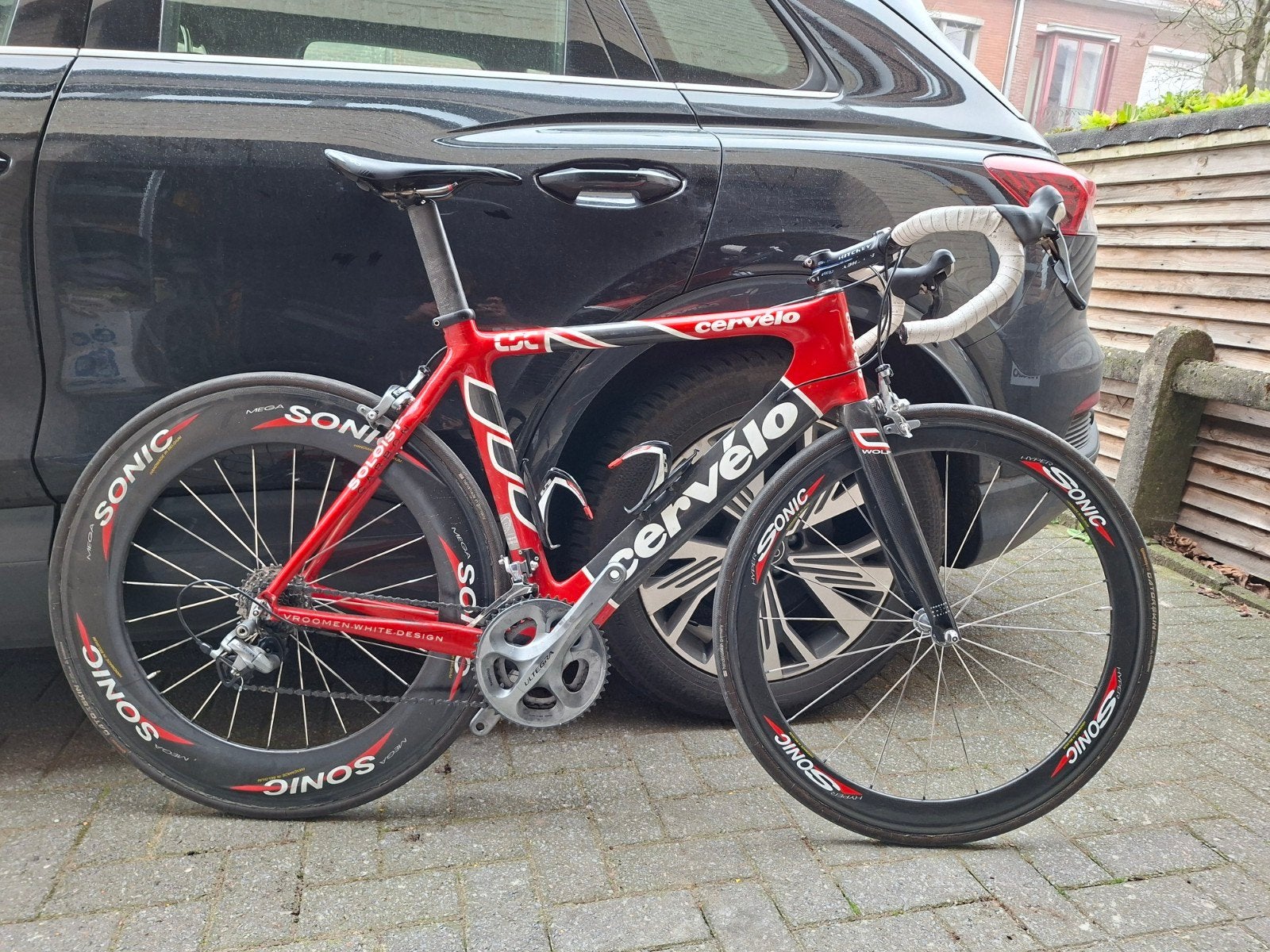 Cervélo Soloist CSC edition, Gebruikt, Carbon, Velgrem, 49 tot 53 cm