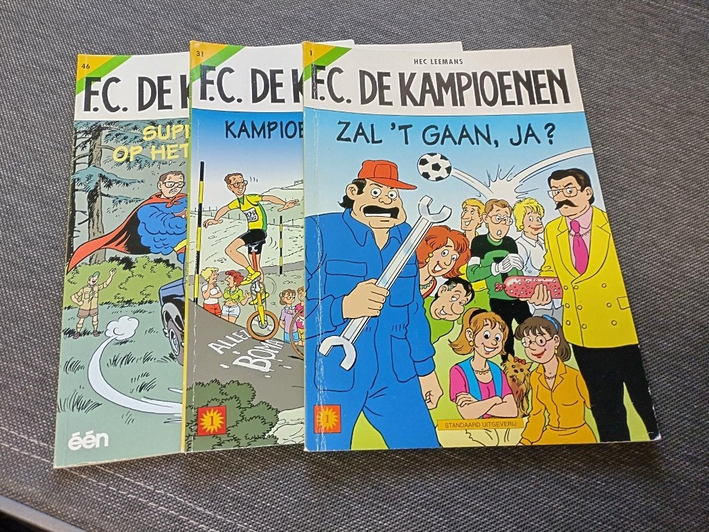 Stripverhaal : FC De Kampioenen, Enlèvement