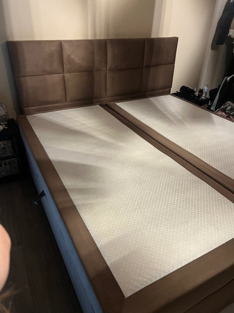 Bed, Huis en Inrichting, Ophalen, Gebruikt, 180 cm, 200 cm