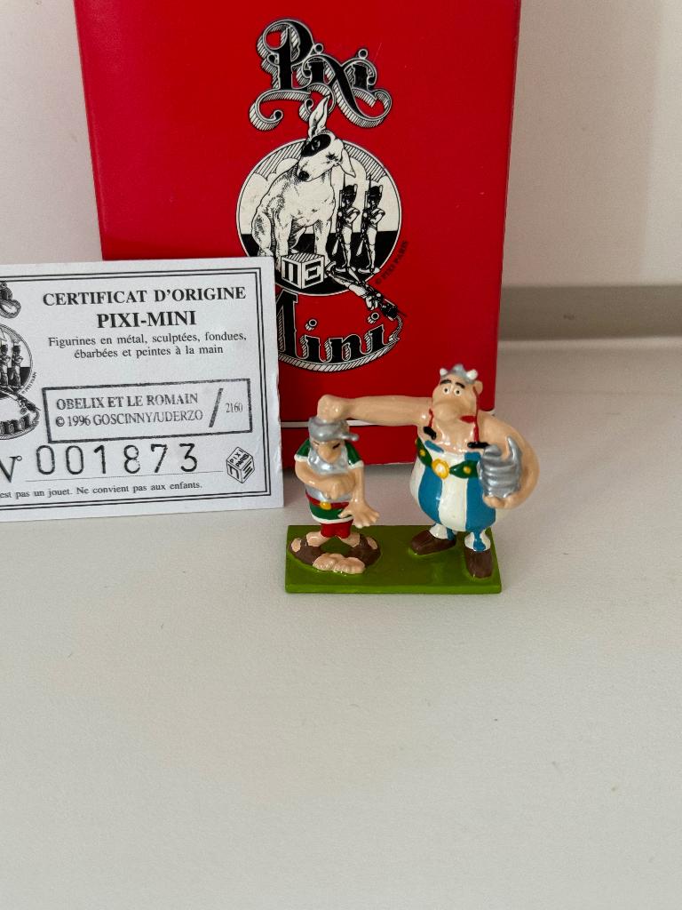 Obelix et le Romain - pixi Astérix - mini village, Collections, Statues & Figurines, Enlèvement ou Envoi