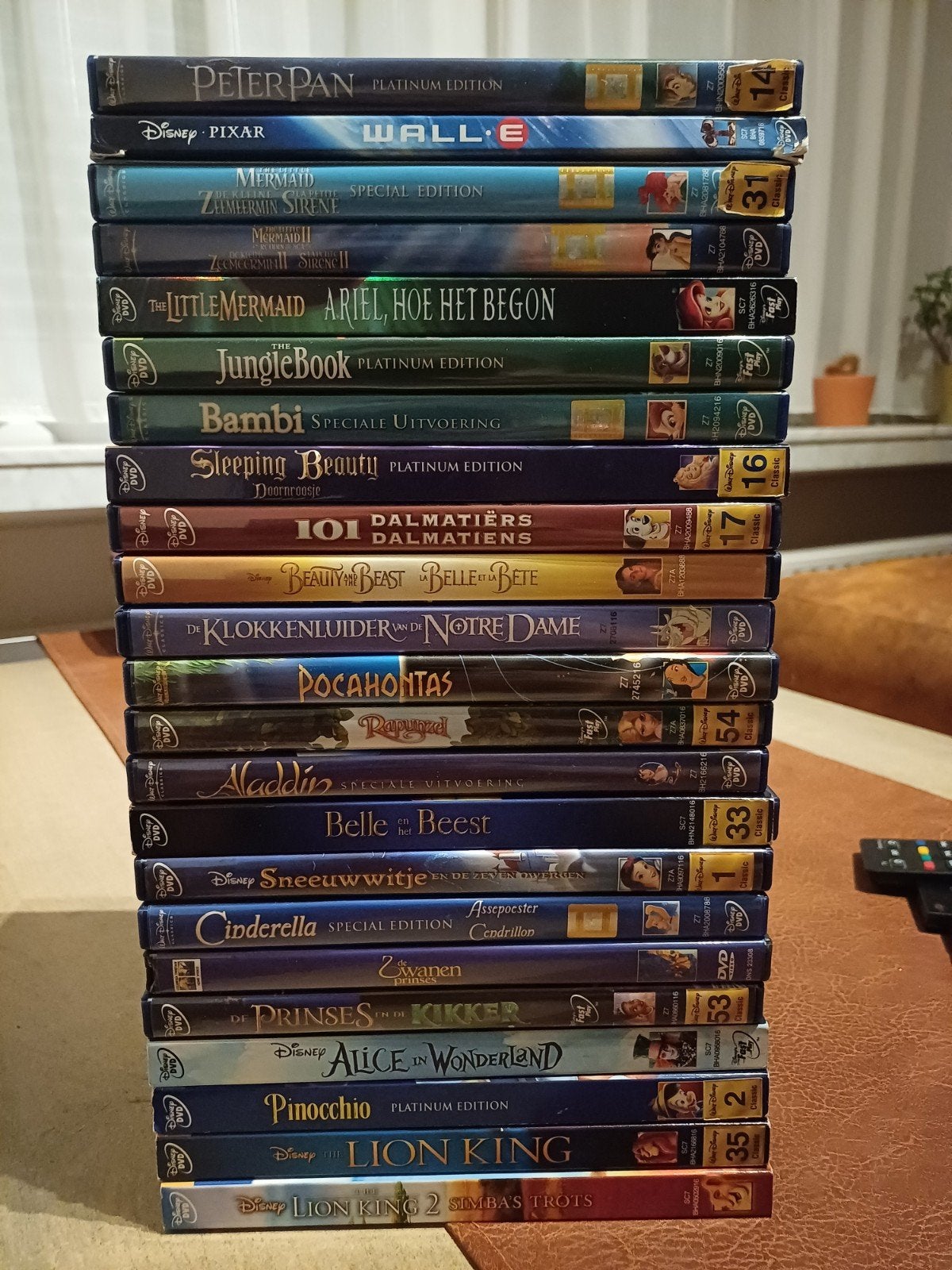 Collectie Disney films, Enlèvement ou Envoi, Comme neuf