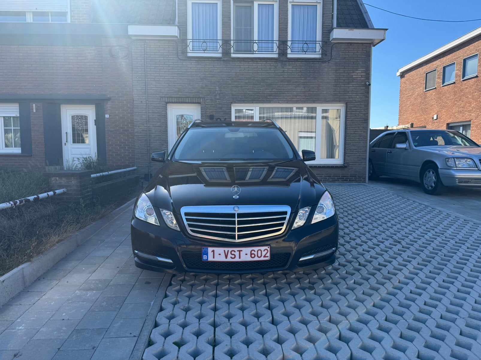 Mercedes E klasse station automaat met keuring, Auto's, Euro 5, Achterwielaandrijving, Zwart, 4 cilinders