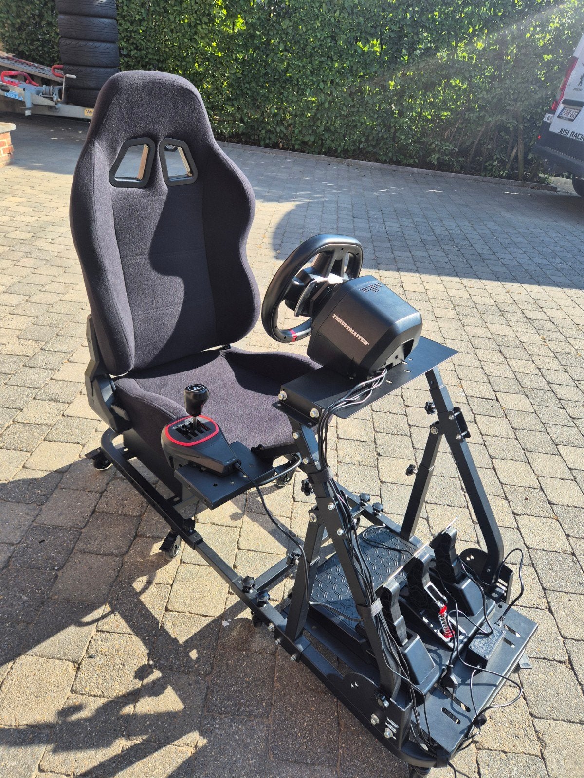 Tekoop racing simulator, Games en Spelcomputers, Spelcomputers | Overige Accessoires, Shifter, Thrustmaster, Ophalen