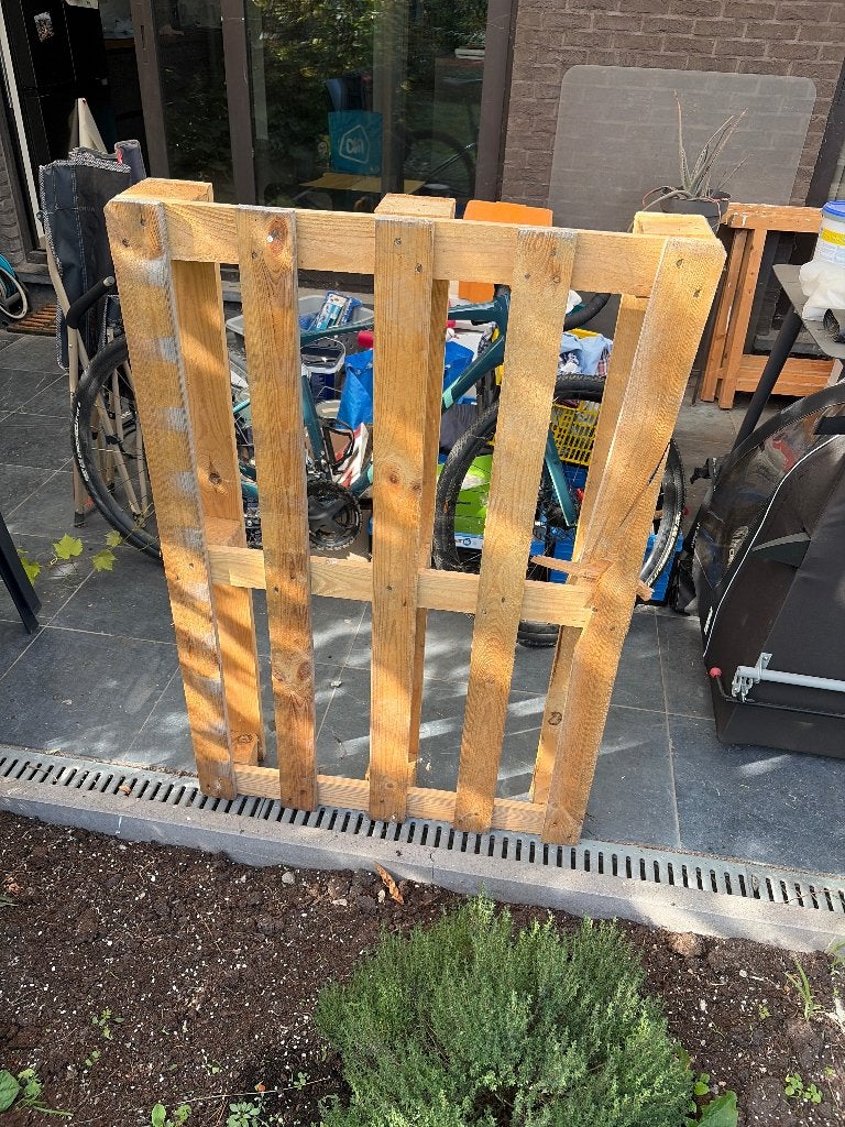 Euro palet, Doe-het-zelf en Bouw, Ophalen, Gebruikt, Pallet