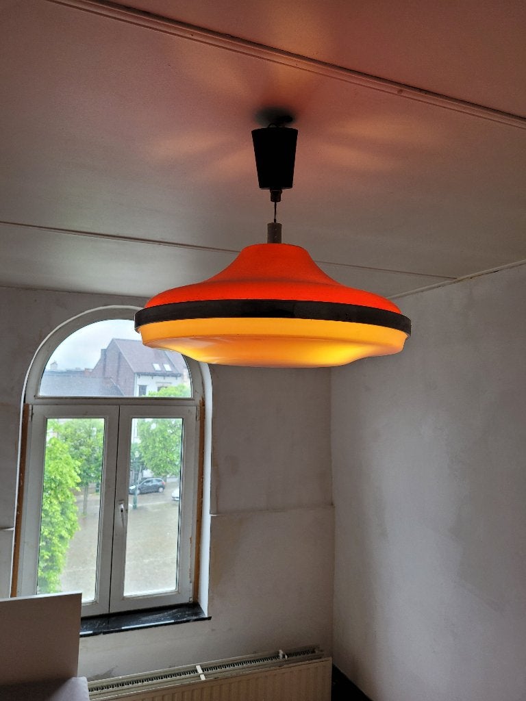 Lustre suspension Space Age 70's, Ophalen
