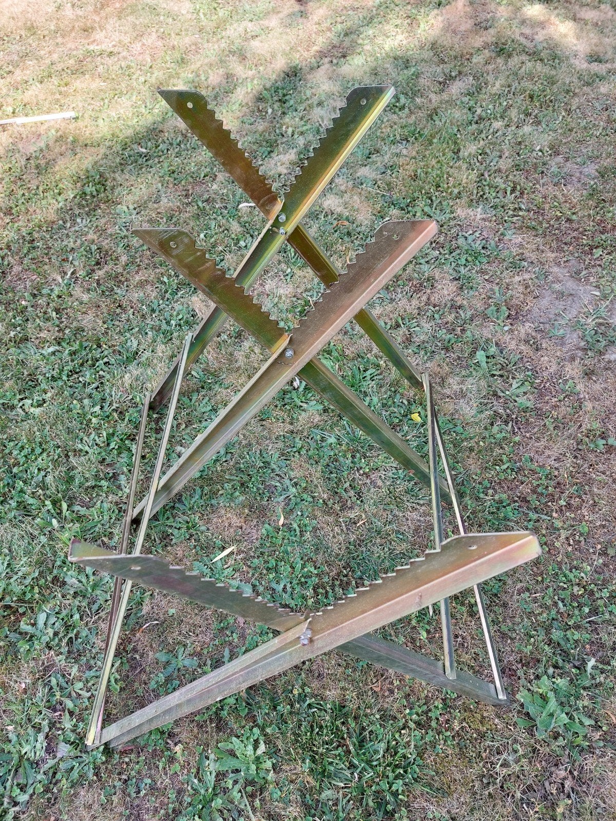 Chevalet pliable pour découper le bois, Enlèvement, Bûches