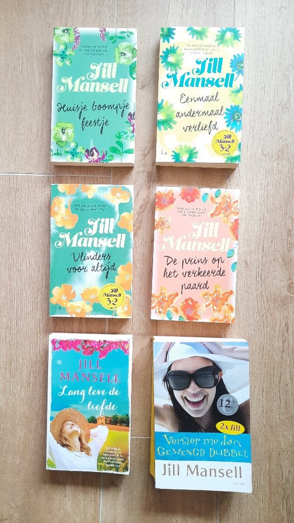 jill mansell : 6 boeken, Ophalen of Verzenden, Gelezen, België