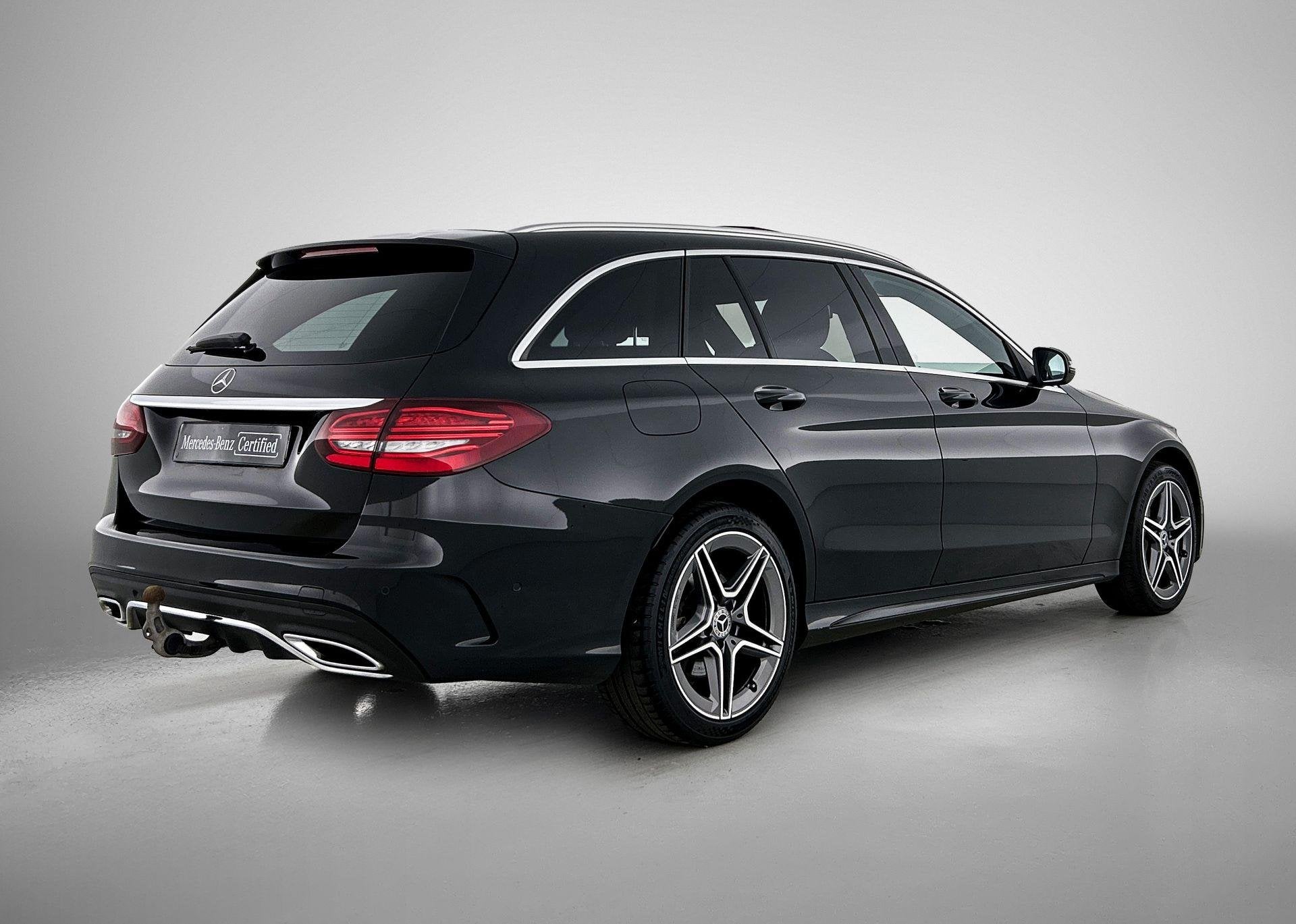 Mercedes-Benz C-Klasse 220 D Break AMG Line | Panoramisch Da, Autos, Mercedes-Benz, Achat, Entreprise, Noir, 5 portes