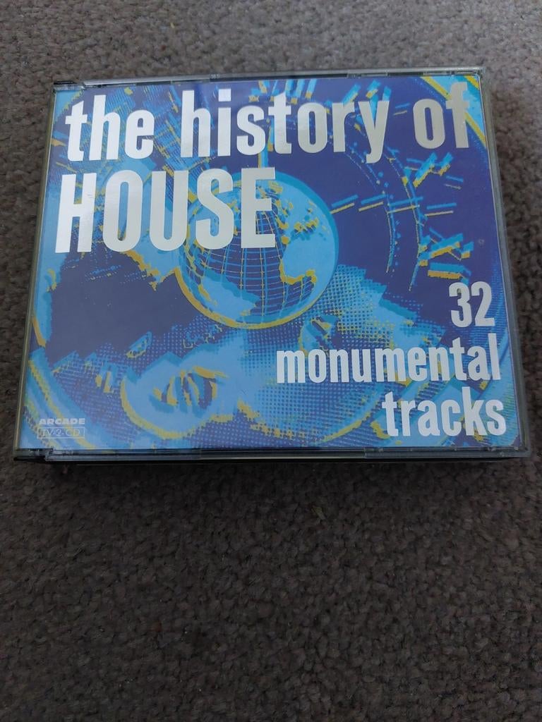 THE HISTORY OF HOUSE, Cd's en Dvd's, Verzenden, Zo goed als nieuw