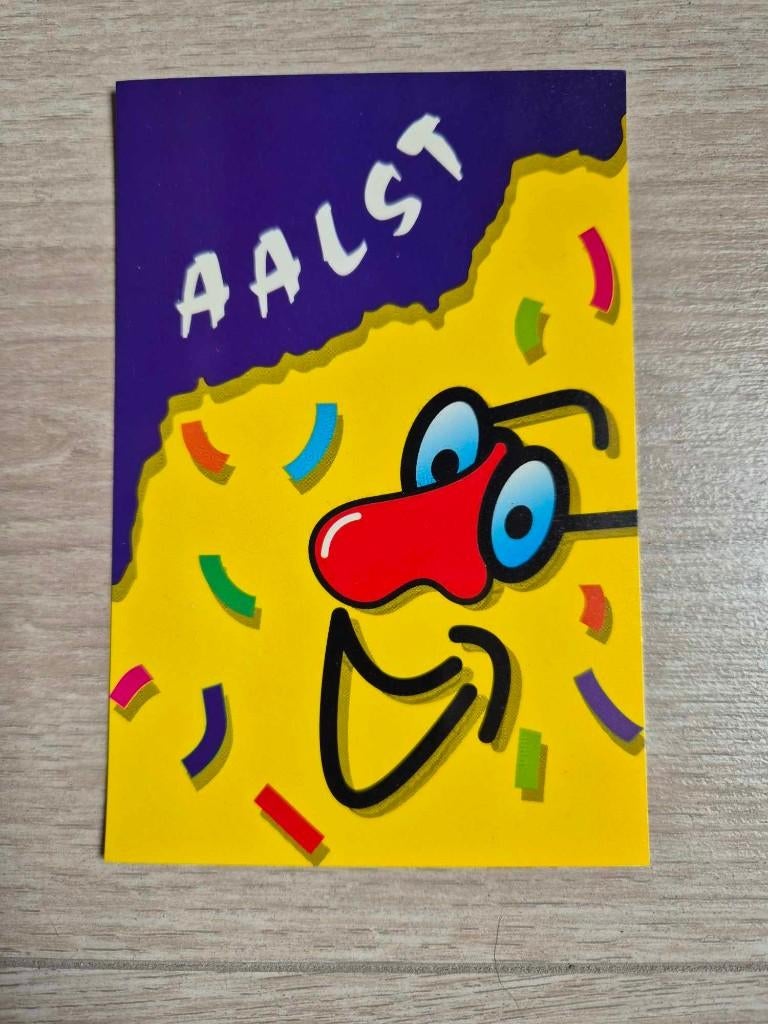 Postkaart Aalst carnaval 1997, Verzamelen, Ophalen of Verzenden, Ongelopen