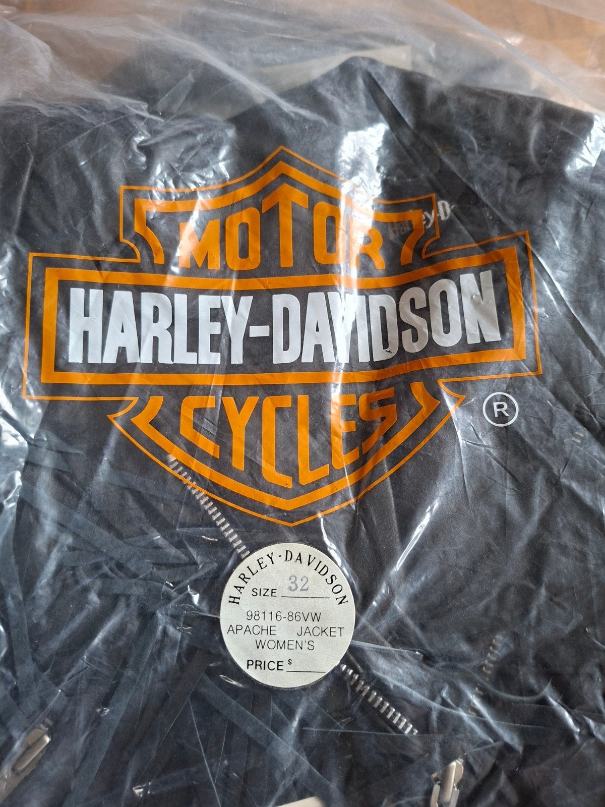 Harley Davidson Leather Motorcycle BIKER Jacket, Enlèvement, Neuf