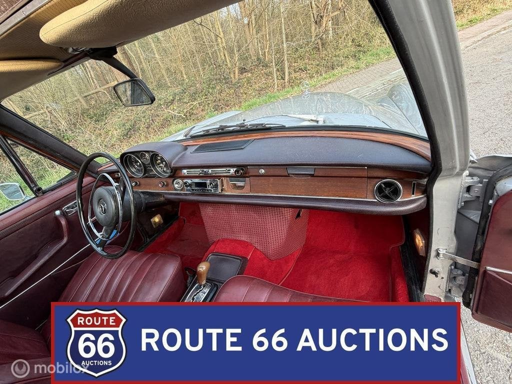 Mercedes-Benz 280 SE 3.5 | 1971 | Route 66 Auctions, Achat, Entreprise, Boîte manuelle, Autre carrosserie