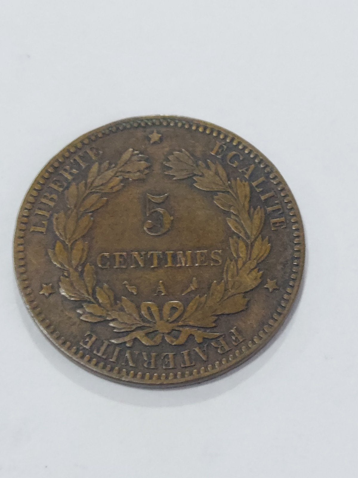 5 cent 1897a Frankrijk, Enlèvement ou Envoi, France, 5 centimes