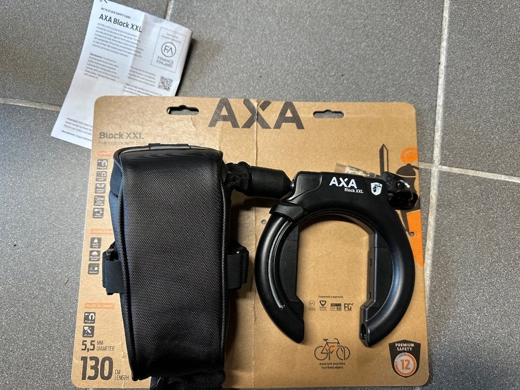 AXA Block XXL slot, Ophalen of Verzenden, Nieuw, Combinatieslot