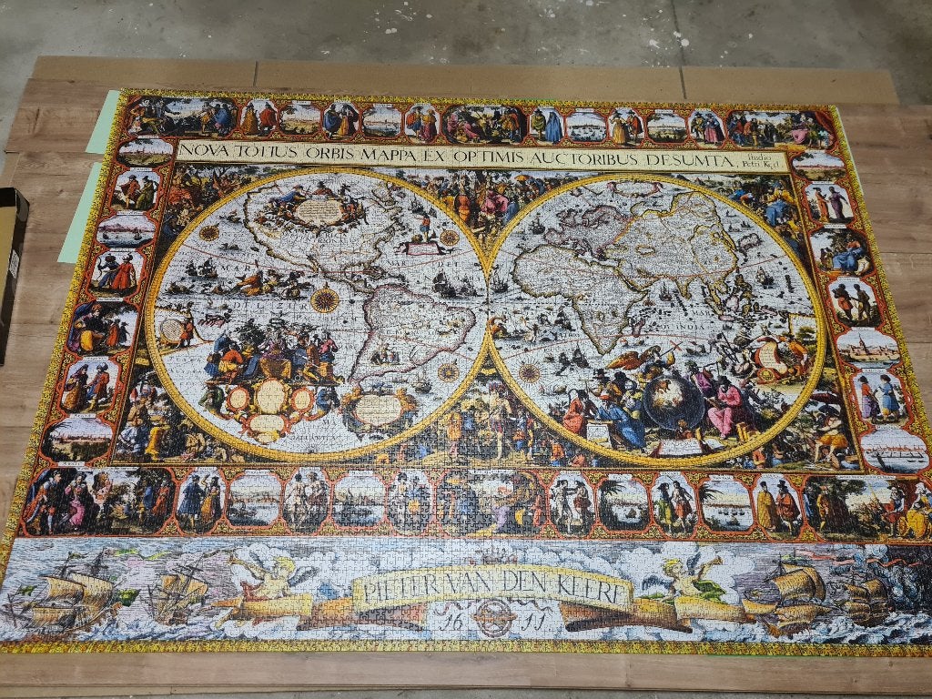 Puzzle 9000 stuks - Ravensburger, Ophalen, Meer dan 1500 stukjes, Zo goed als nieuw, Legpuzzel