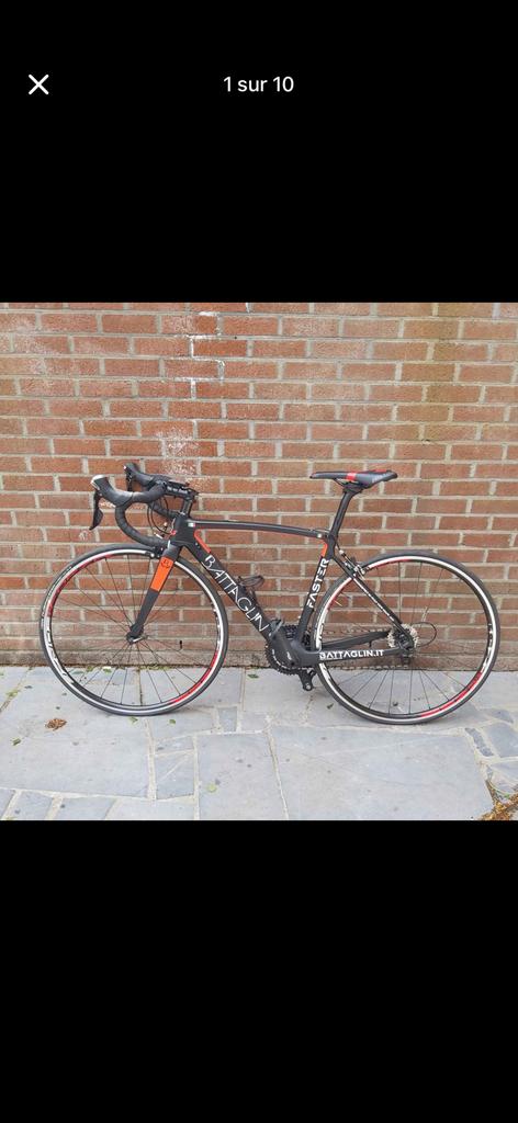 Vélo de course Battaglini  Faster Xs Prix 850€, Autres marques, 10 à 15 vitesses, Enlèvement ou Envoi, Comme neuf
