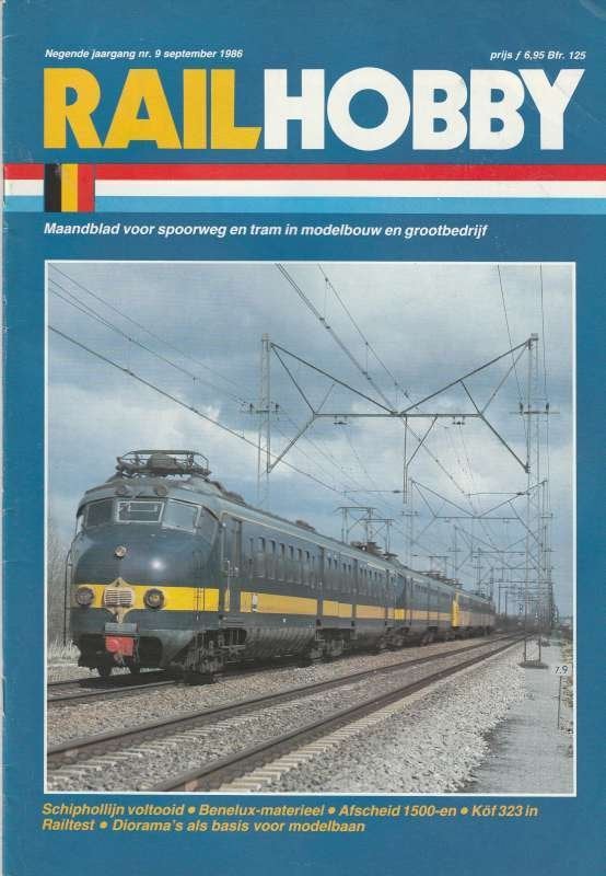 Rail Hobby nr 9 september 1986, Hobby en Vrije tijd, Modeltreinen | H0, Ophalen of Verzenden, Nieuw, Boek, Tijdschrift of Catalogus
