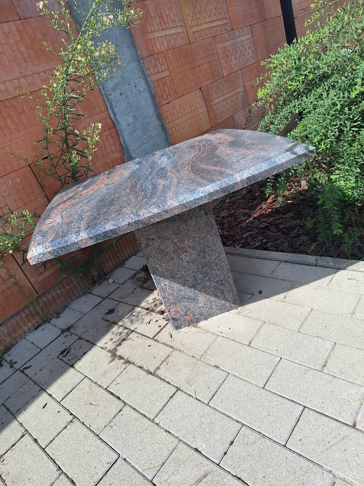 tuin tafel, Ophalen