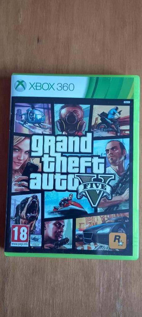 X360 GTA5 - Grant Theft Auto 5, Ophalen of Verzenden, Zo goed als nieuw
