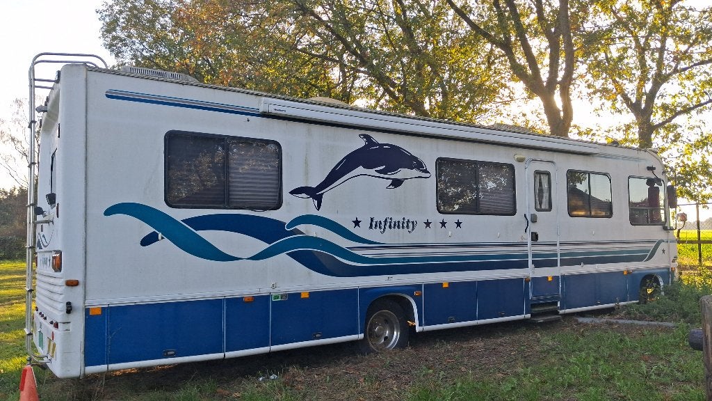 Mobilhome te koop, Caravans en Kamperen, Overige merken, 9 tot 10 meter, Tot en met 3, Particulier