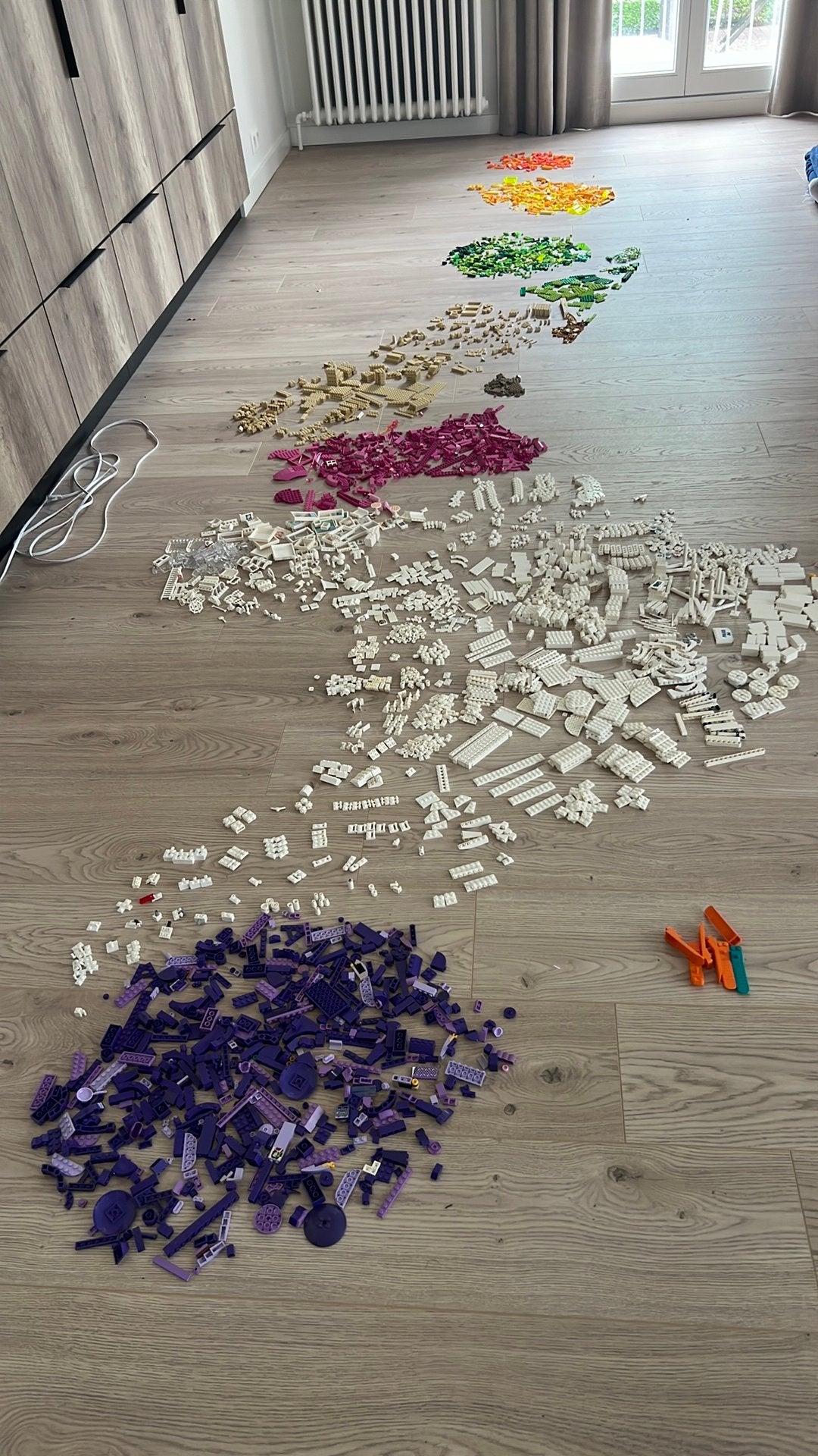 Lego 14 kleuren, Ophalen, Lego, Zo goed als nieuw, Losse stenen