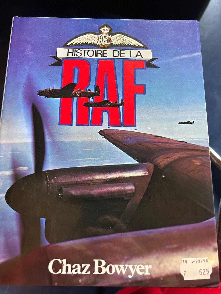 Histoire de la RAF, Enlèvement, Utilisé, Chaz Bowyer