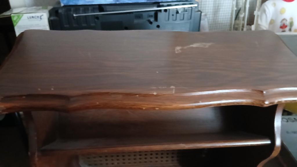 houten kranten bankje, Huis en Inrichting, Krukjes, Ophalen, Zo goed als nieuw, Hout