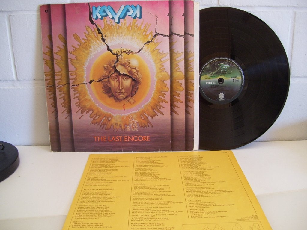 KAYAK  the last encore, Cd's en Dvd's, Vinyl | Rock, LP, Inclusief insert, Ophalen of Verzenden, 12 inch