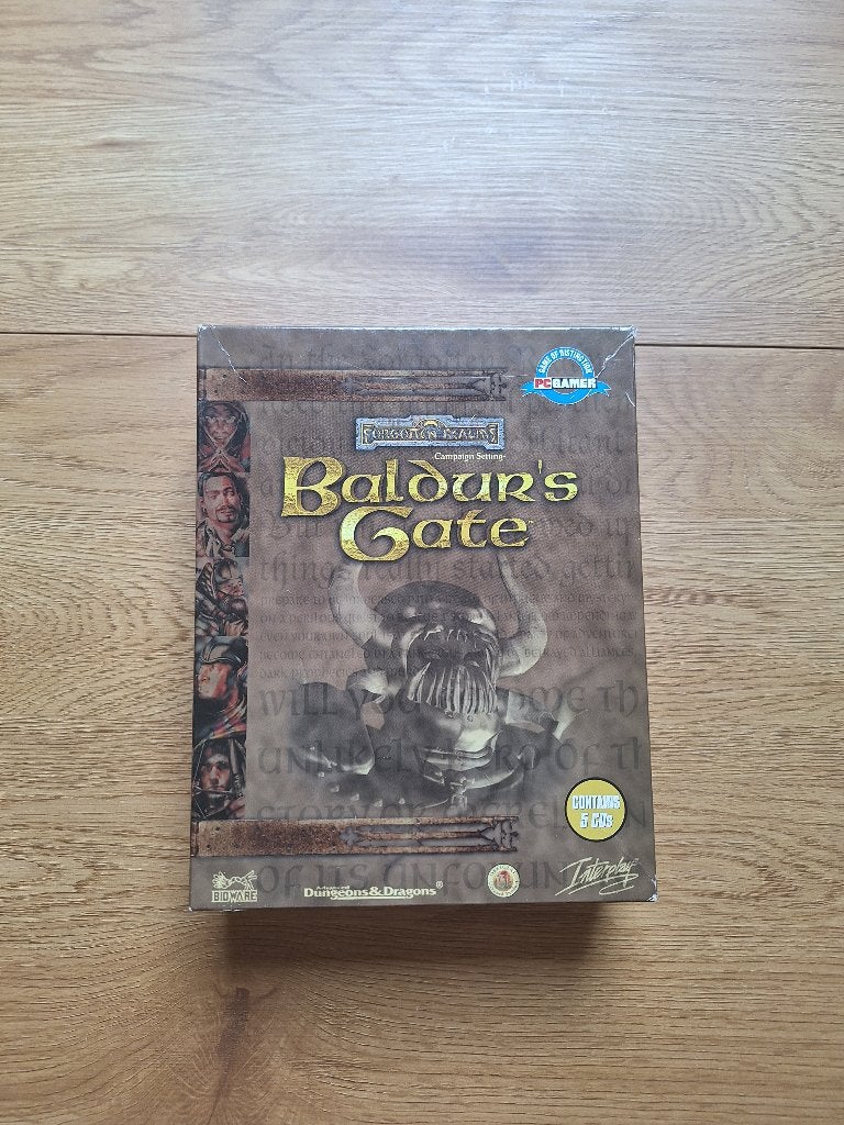 Baldur's Gate Forgotten Realms (Collectors boxset), Games en Spelcomputers, Ophalen of Verzenden, Gebruikt, Role Playing Game (Rpg)