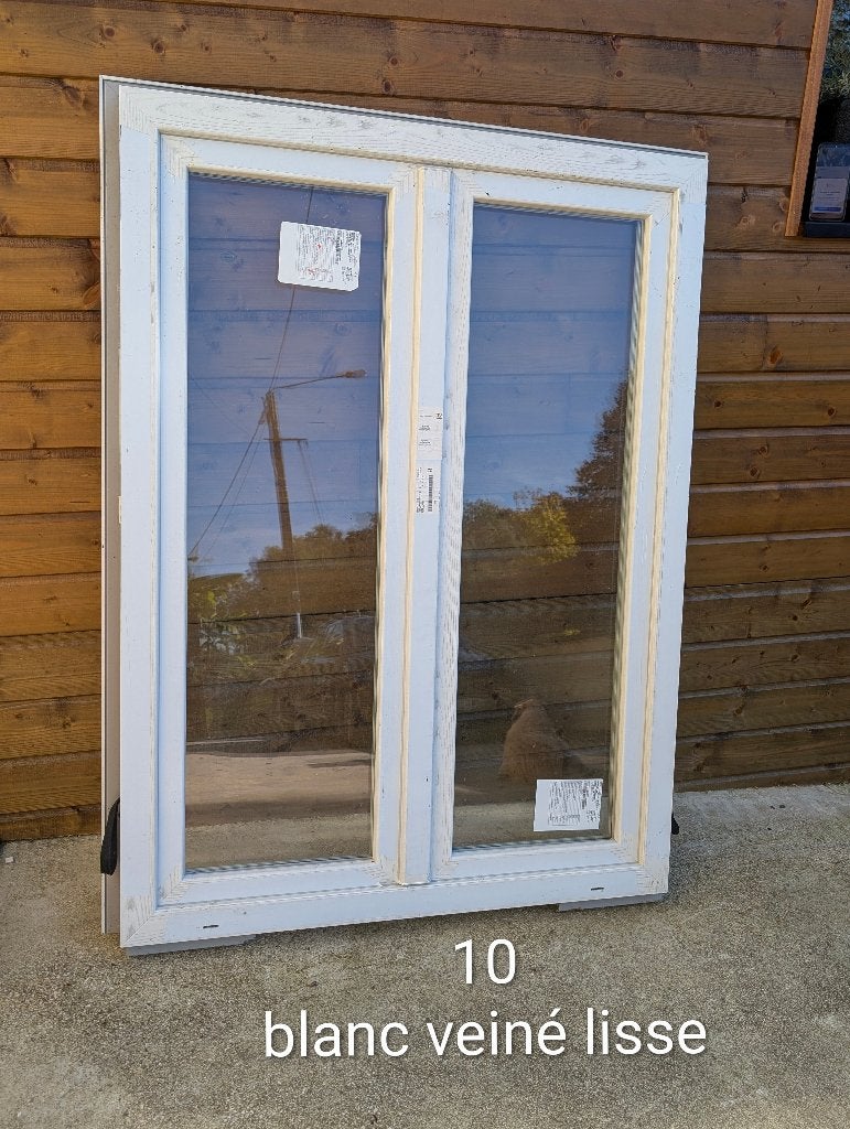 FENETRE PVC BLANC VEINE NEUVE JAMAIS POSEE, Neuf, Moins de 200 cm, Enlèvement, Autres types