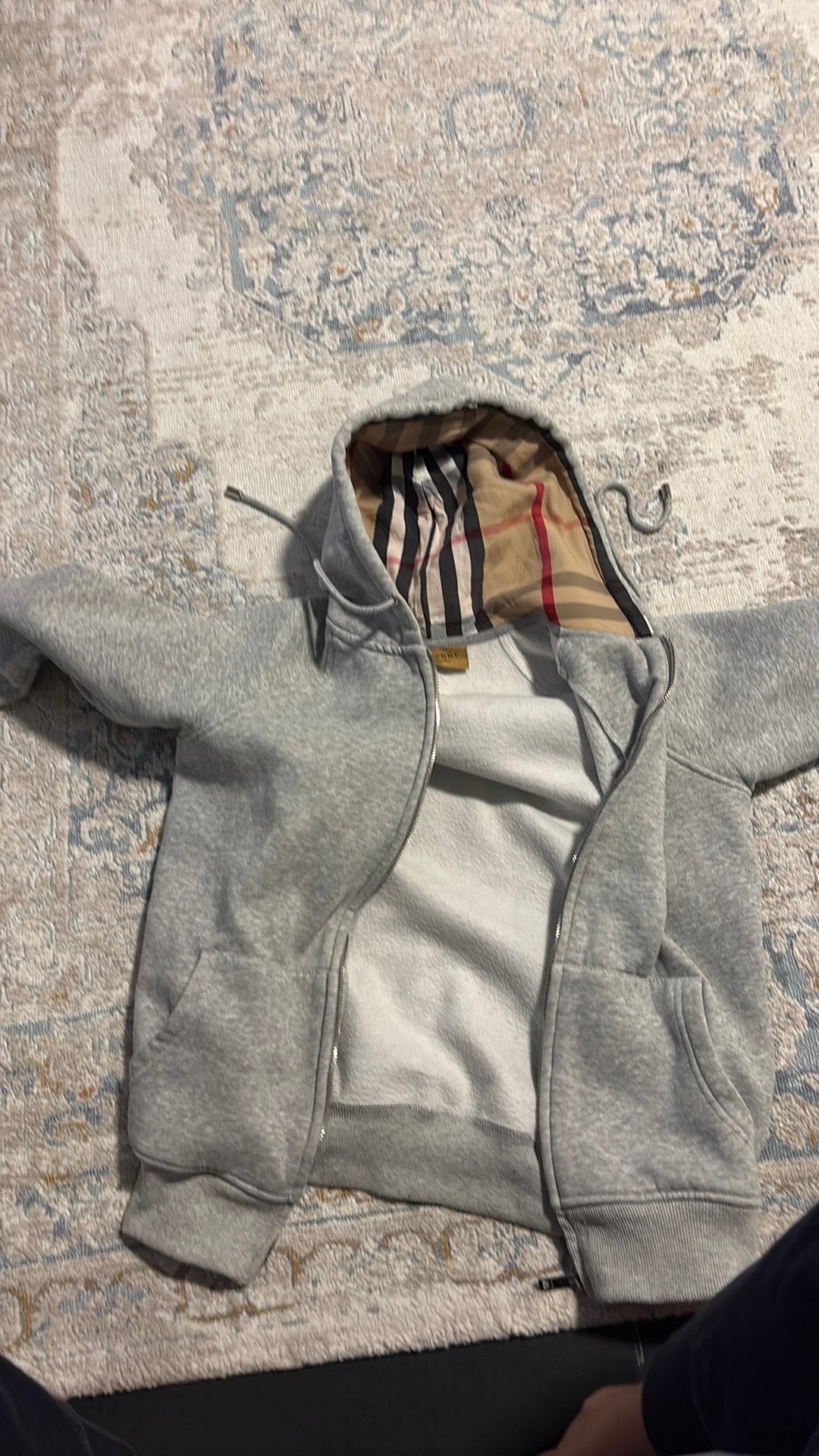Fermeture éclair Burberry, Enlèvement ou Envoi, Porté, Taille 46 (S) ou plus petite